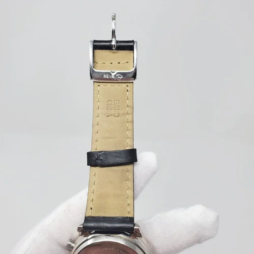 Disney X Sii Mickey Mouse Musical Silver-Tone Analog Watch